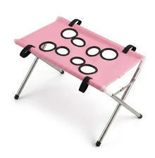 BubbleBath foldable pet grooming hammock in pink